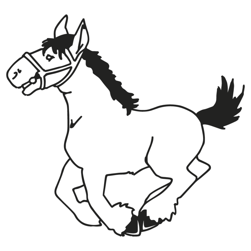 Sticker Chevaux