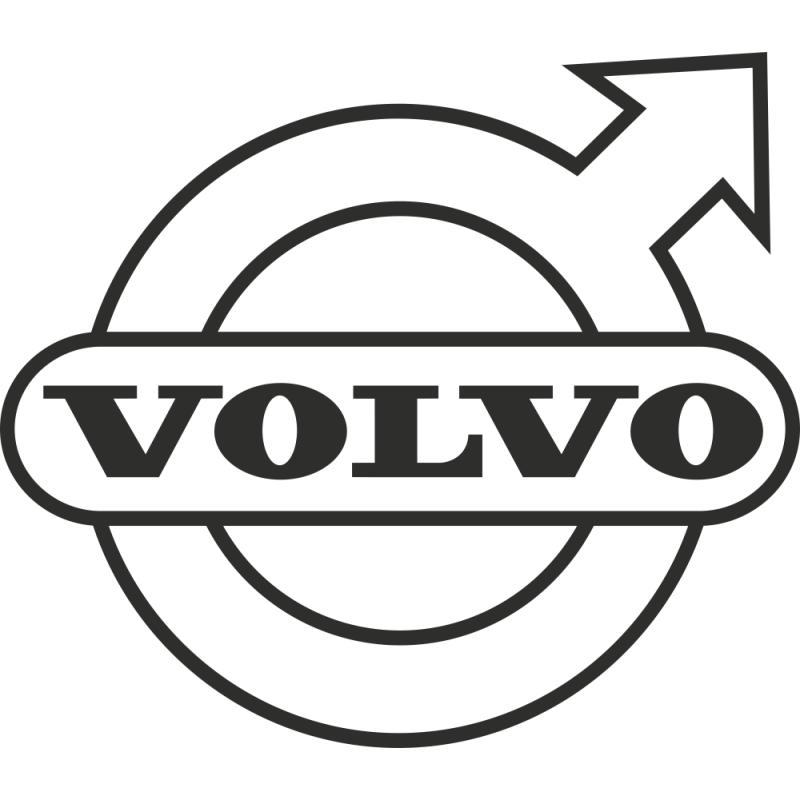 Sticker Volvo Simple