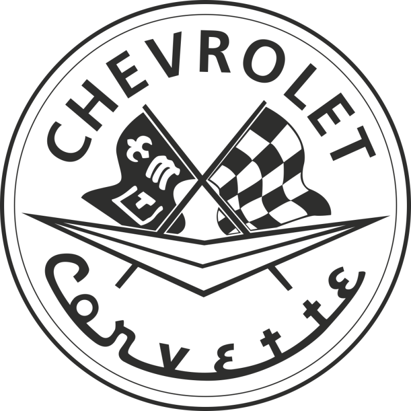 Sticker Chevrolet Corvette