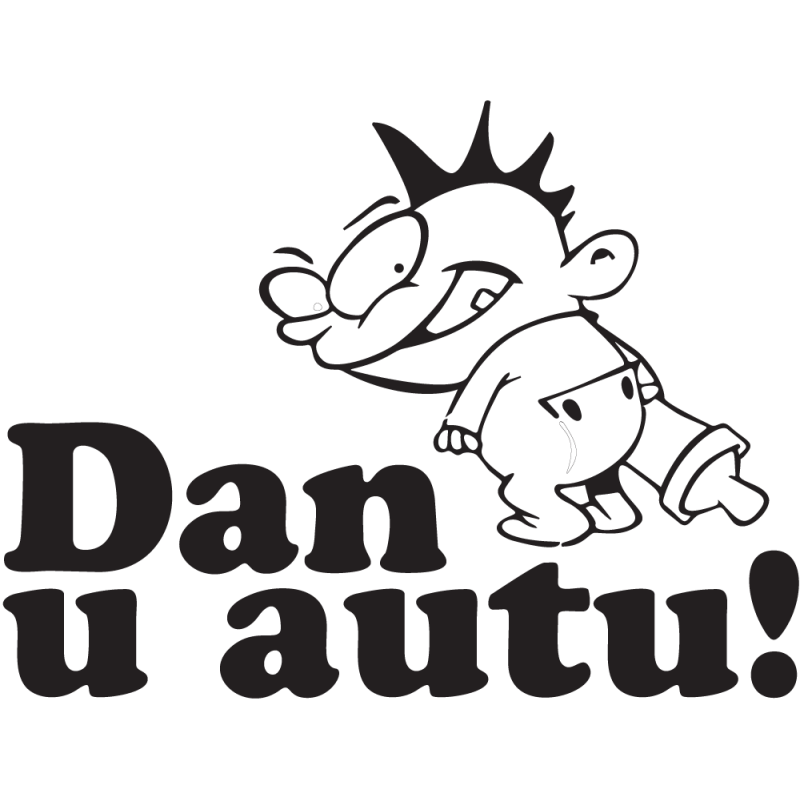 Sticker Jdm Dan U Auto