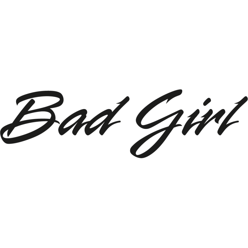 Sticker Bad Girl