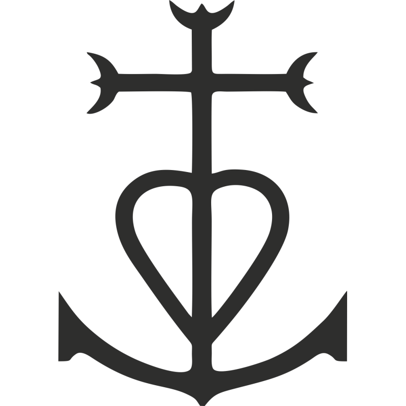 Sticker Croix De Camargue