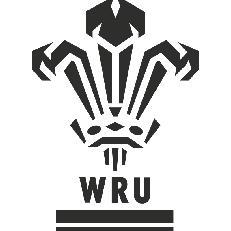 Sticker Rugby Wru Logo