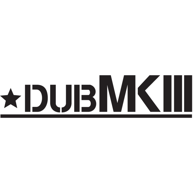 Sticker Jdm Dub Mk Iii