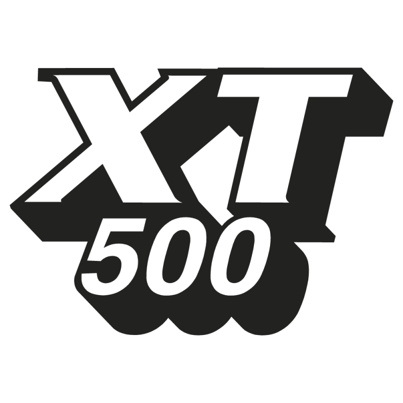 Sticker Yamaha Xt 500