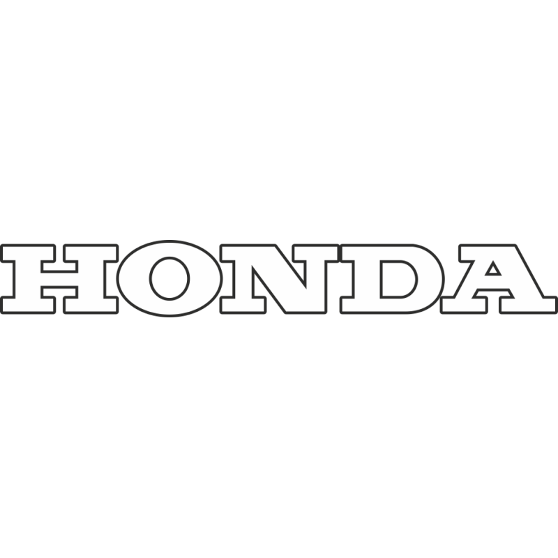 Figurine Déco Logo HONDA Course - Moto - Plastique - France - NEUVE