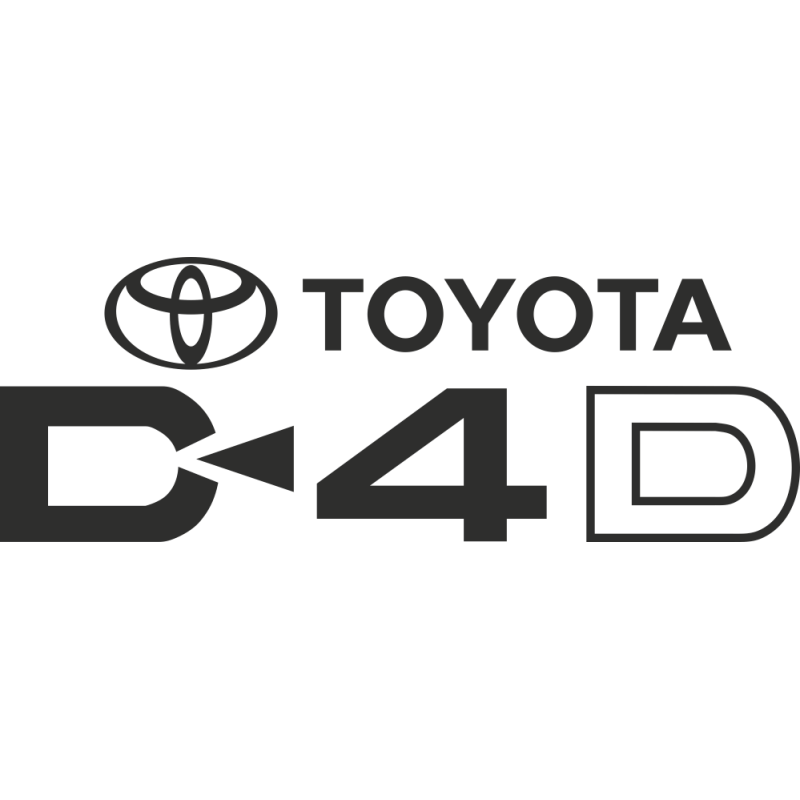 Sticker Toyota D4d