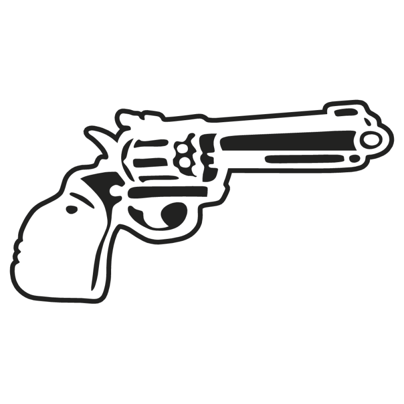 Sticker Pistolet