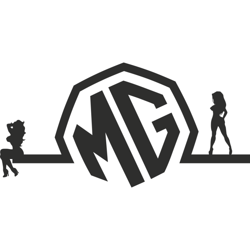 Sticker Sexy Logo Mg