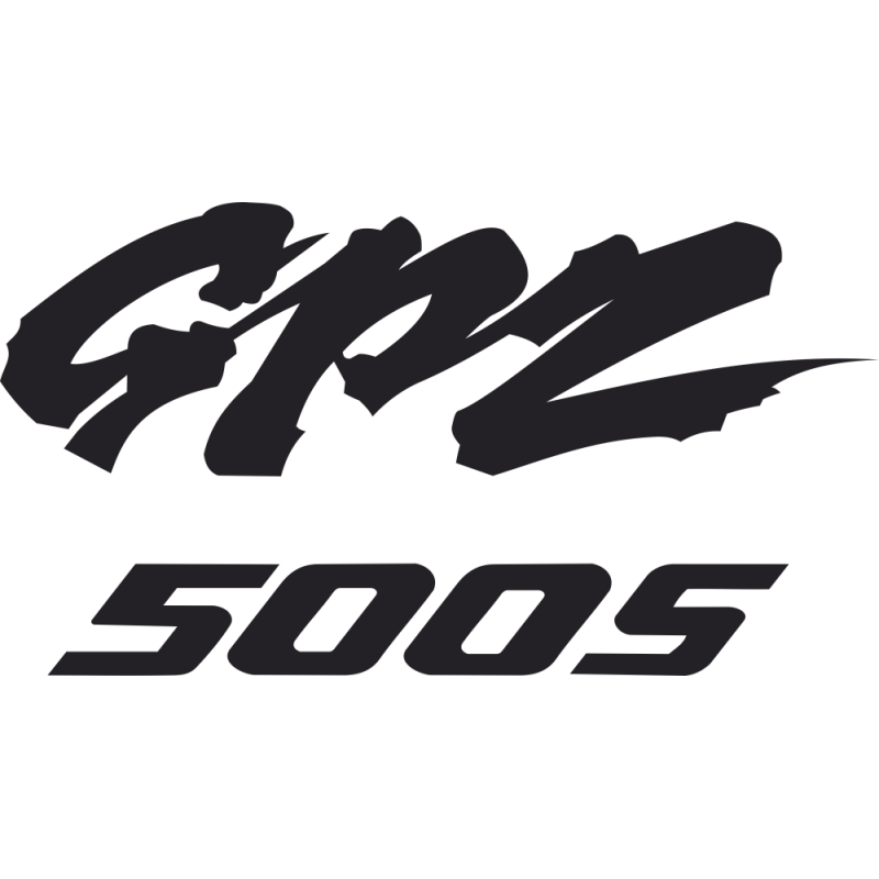 Sticker Kawasaki Gpz 5005