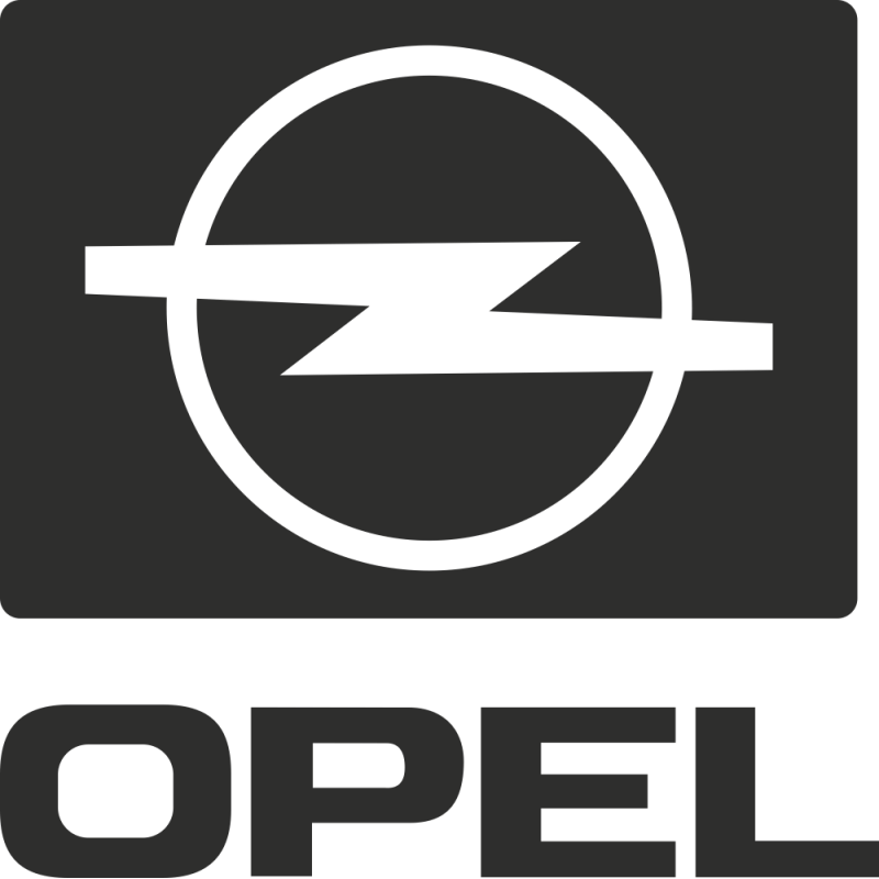 Autocollant Opel Logo Simple
