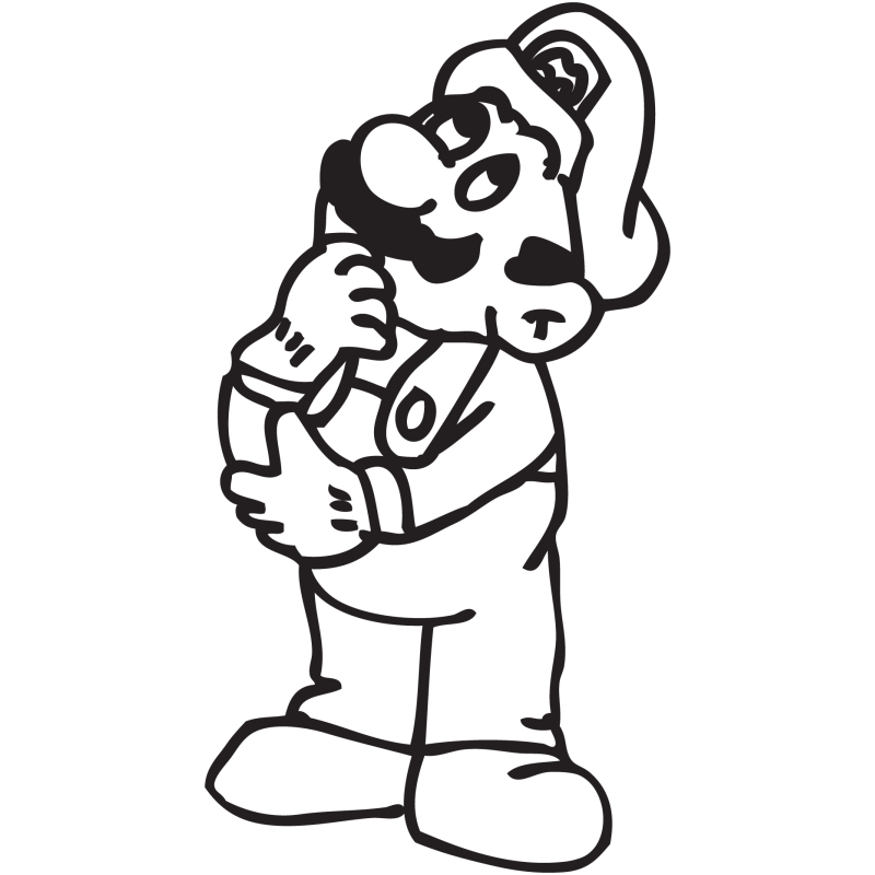 Sticker Mario