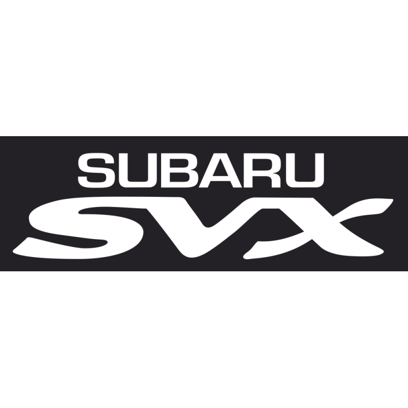 Sticker Subaru Svx