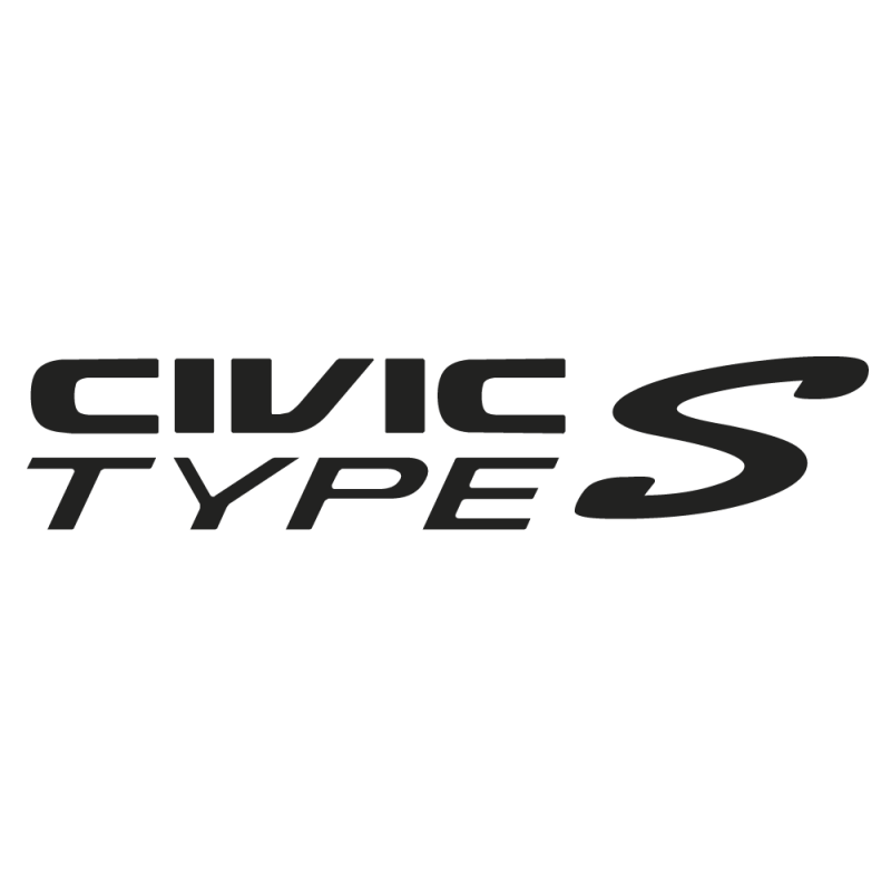 Sticker Civic Type S