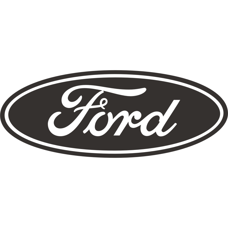 Sticker Ford logo simple