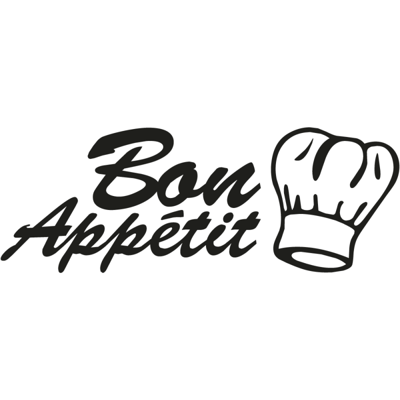 Sticker Bon Appétit 1