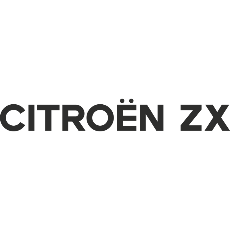 Sticker Citroen Zx