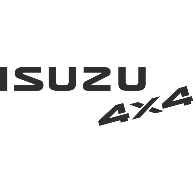 Sticker Isuzu Jdm