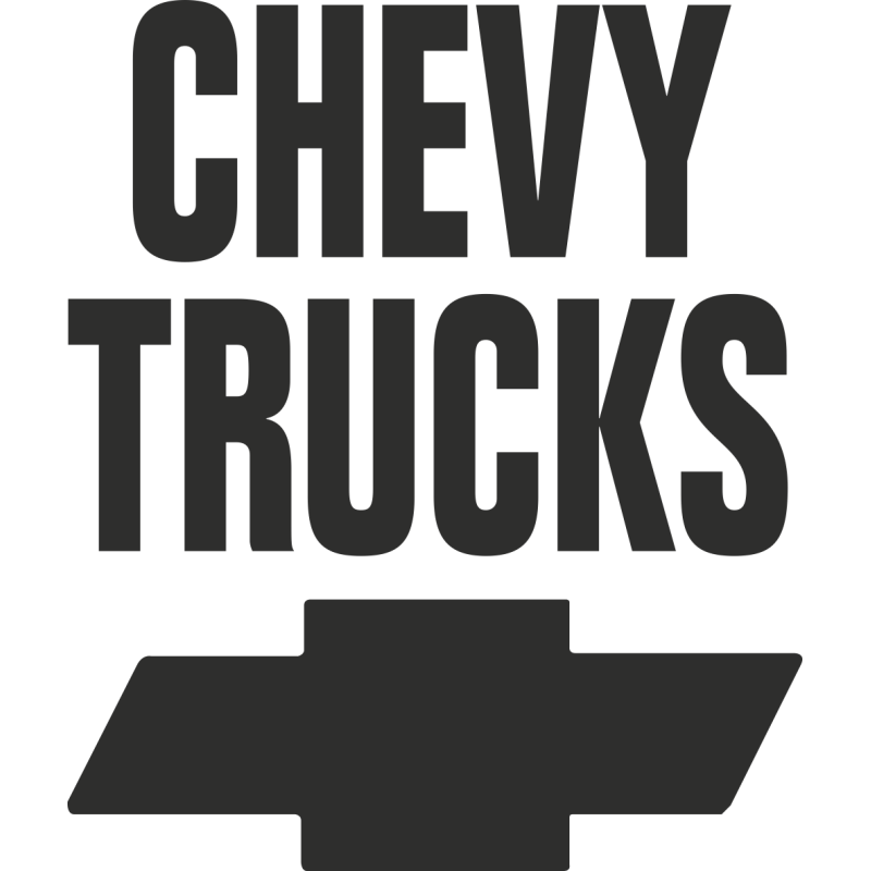 Sticker Chevy Trucks