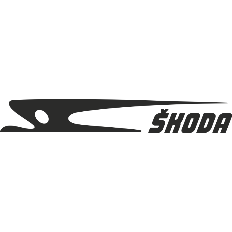 Sticker Skoda Logo droite