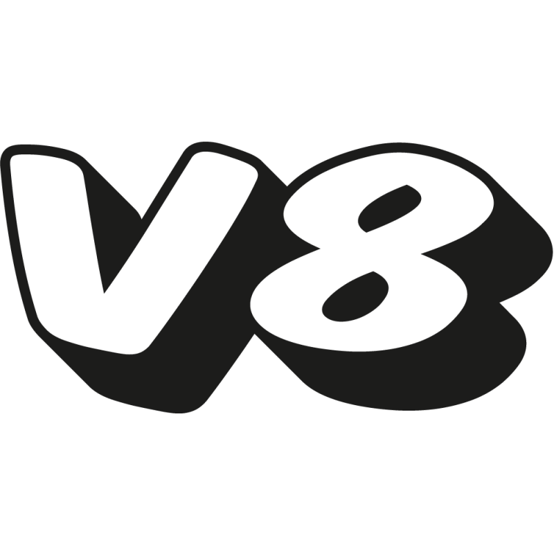 Sticker V8