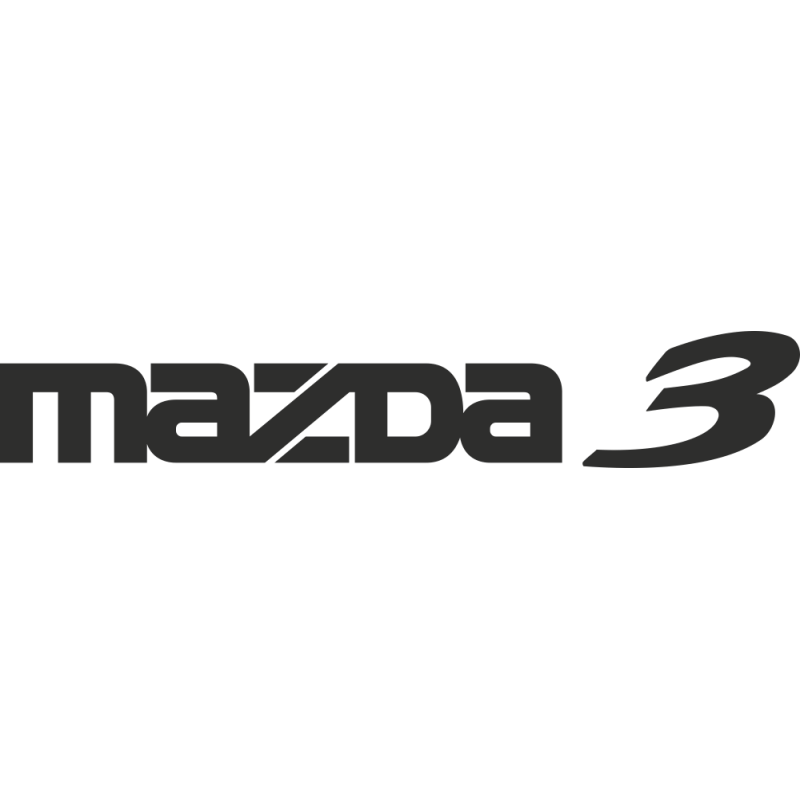 Sticker Mazda