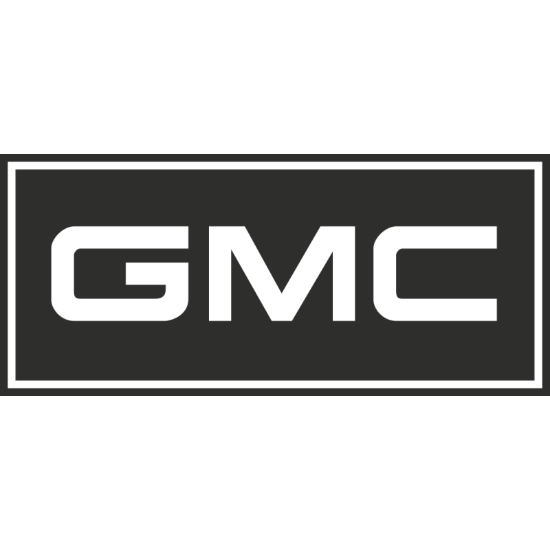 Sticker Gmc Logo