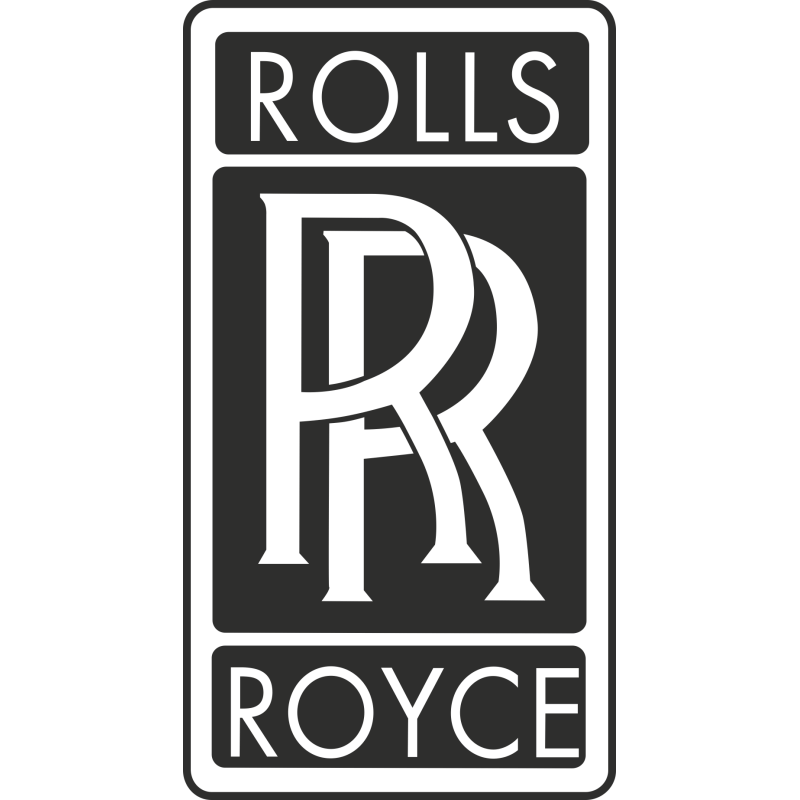 Sticker Rolls Royce Logo