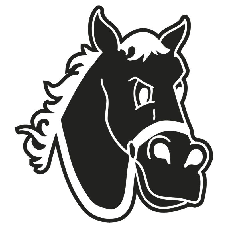 Sticker Chevaux