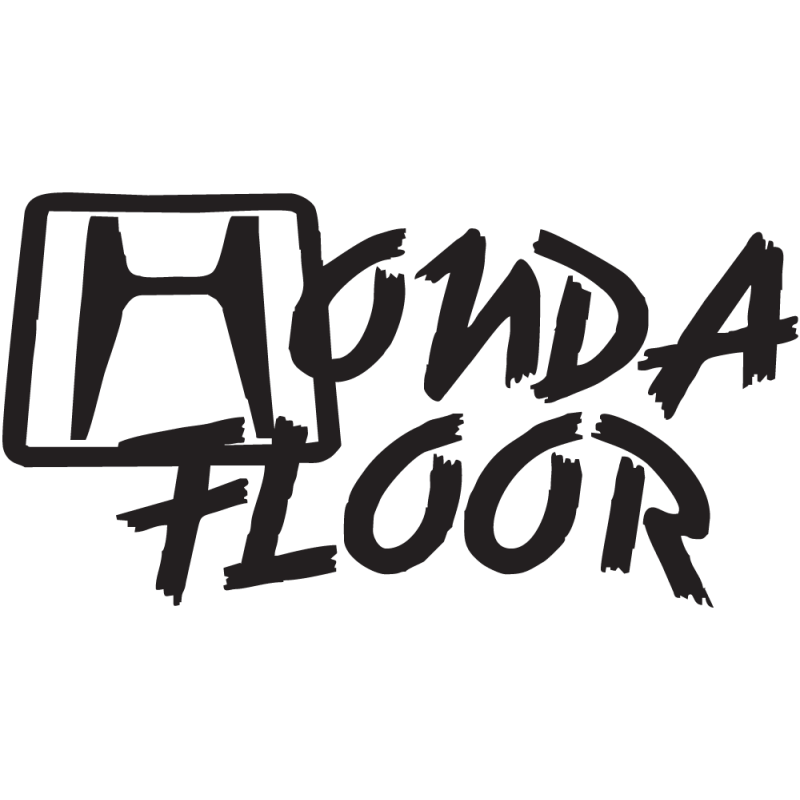 Sticker Jdm Honda Floor