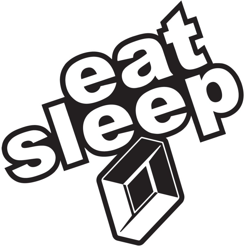Sticker Eat Sleep Renault