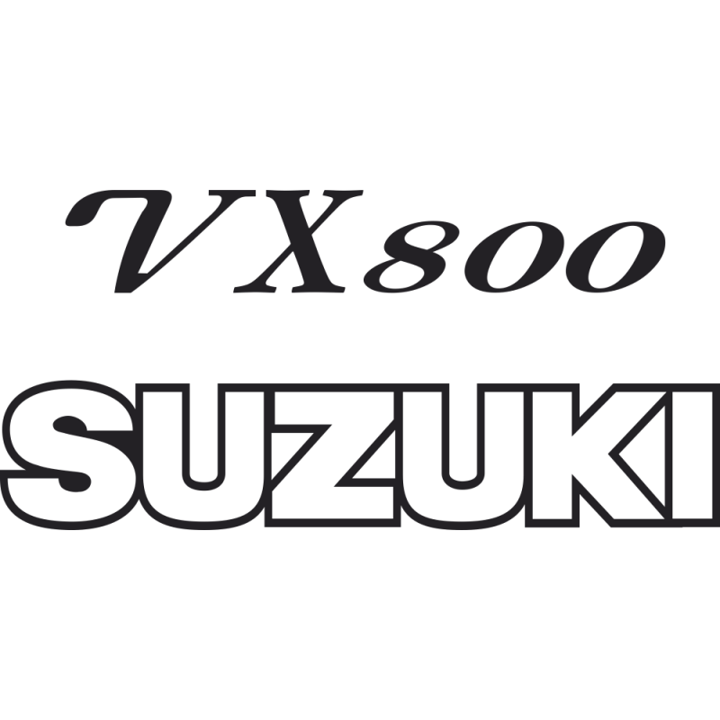 Sticker Suzuki Vx800
