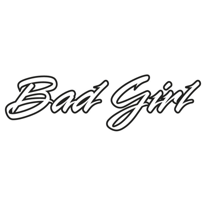 Sticker Bad Girl