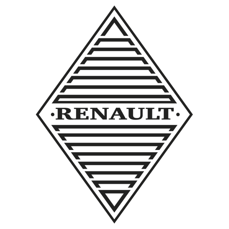 Stickers Renault Logo 2 Simple - Autocollant voiture