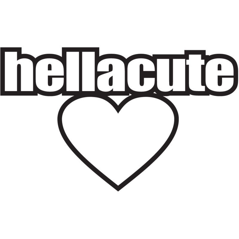 Sticker Jdm Hellacute