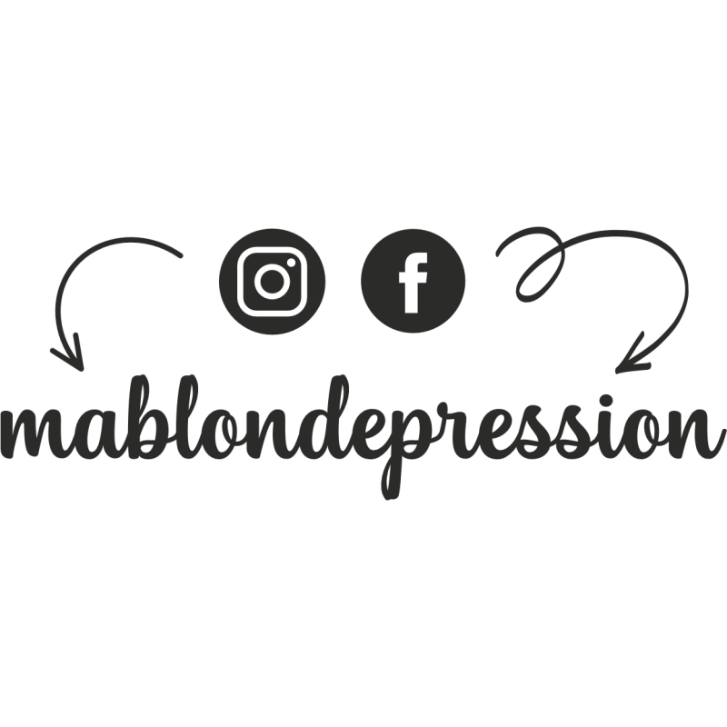 Sticker Mablondepression