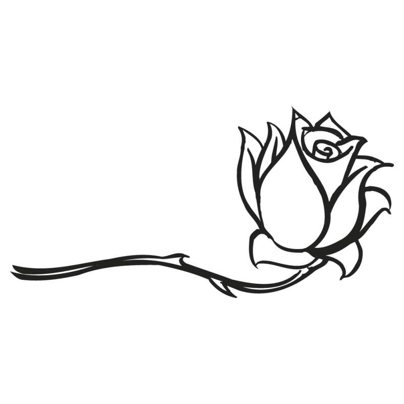 Sticker Rose