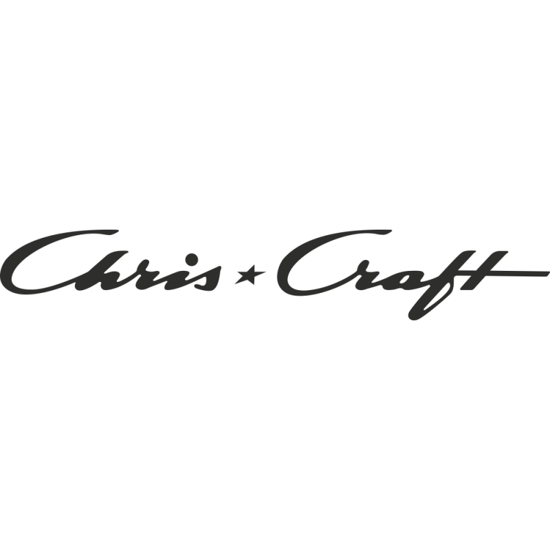 Sticker Chris Craft