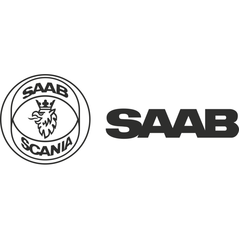 Sticker Saab Scania