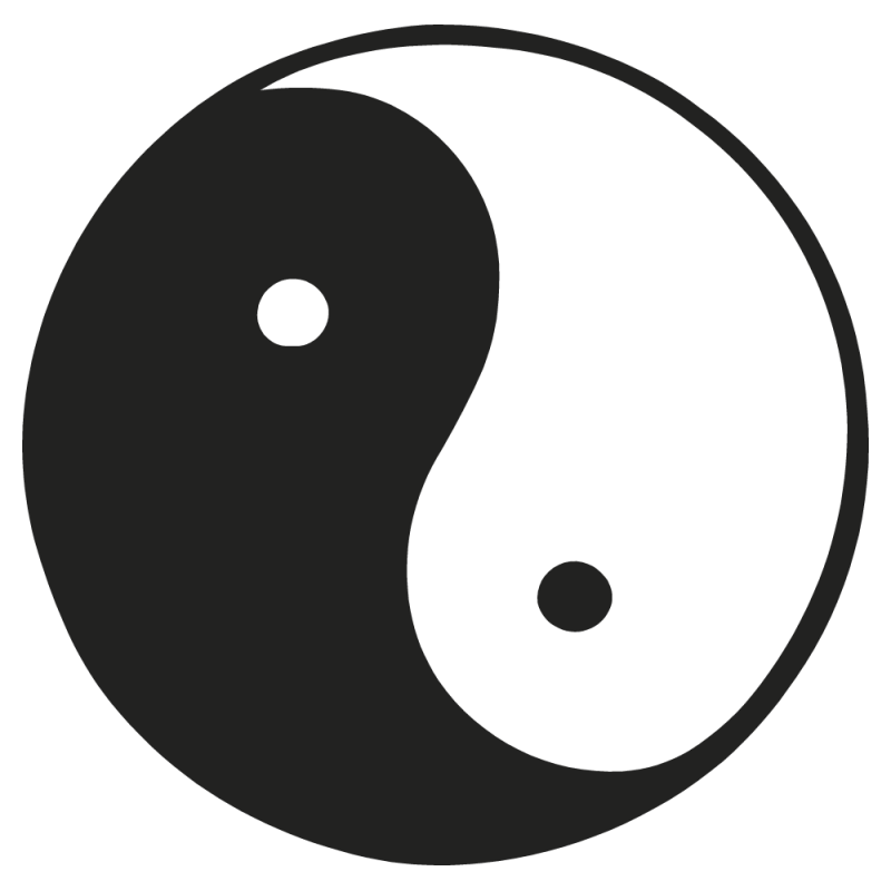 Sticker Ying Yang