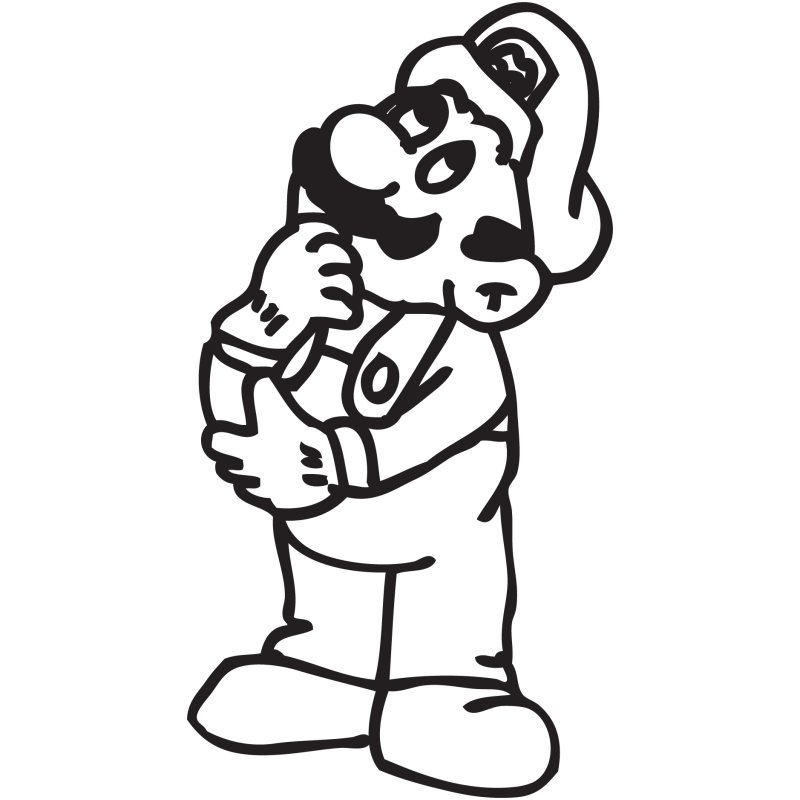 Sticker Mario