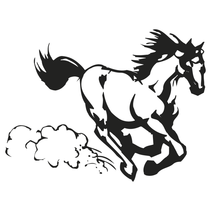 Sticker Chevaux