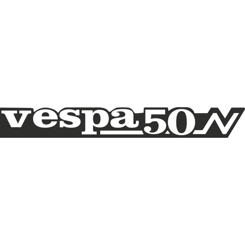 Sticker Vespa 50v