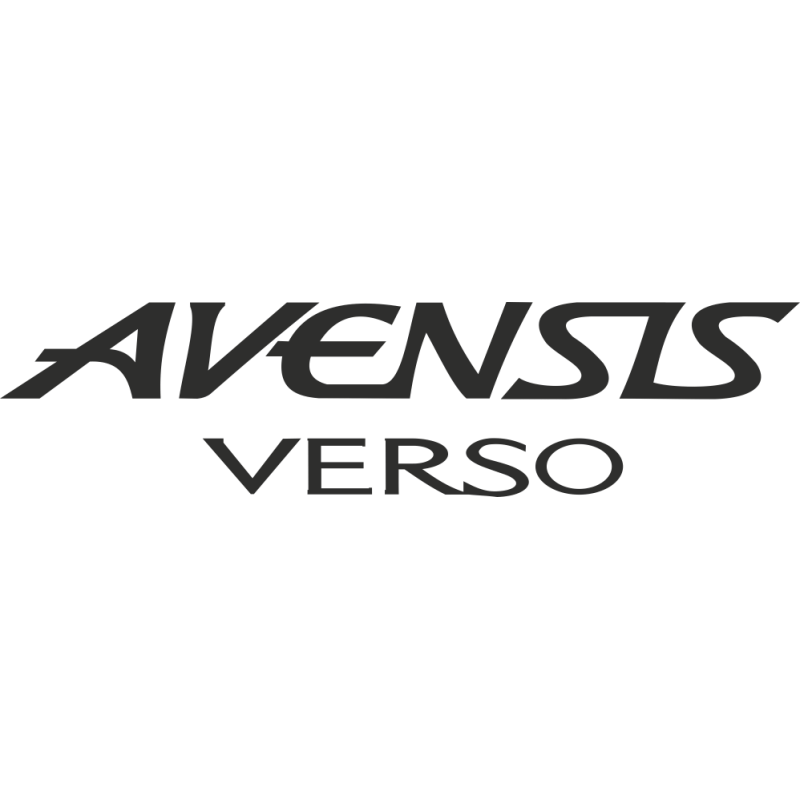 Sticker Toyota Avensis Verso