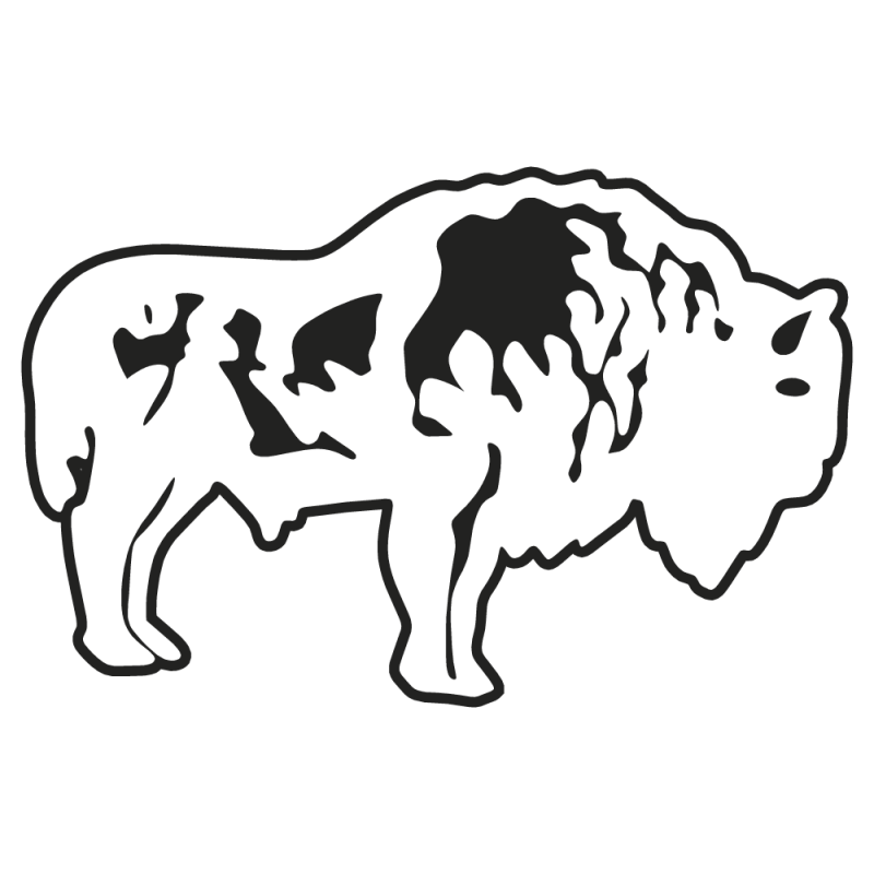 Sticker Bison