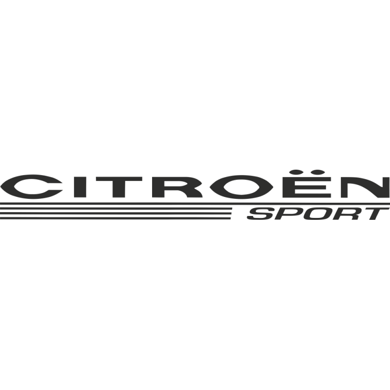 Sticker Citroen Sport