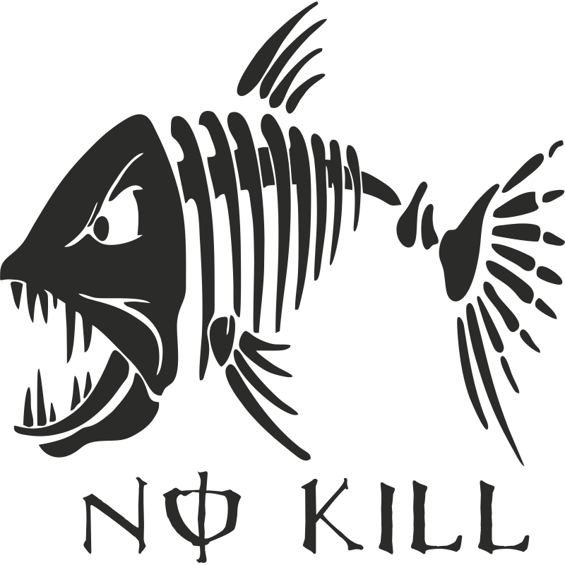 Sticker No Kill droite