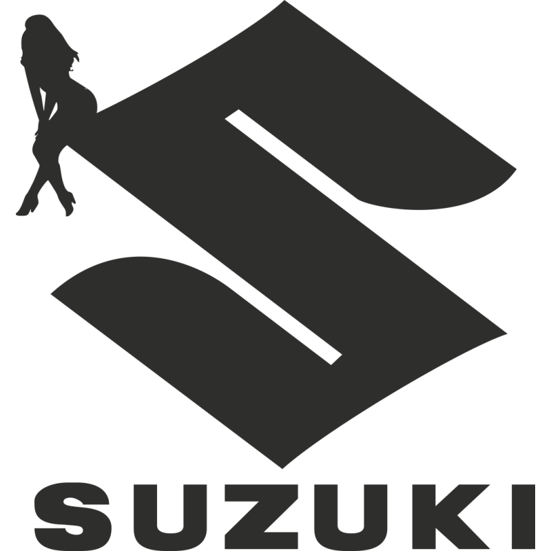 Sticker Sexy Logo  Suzuki