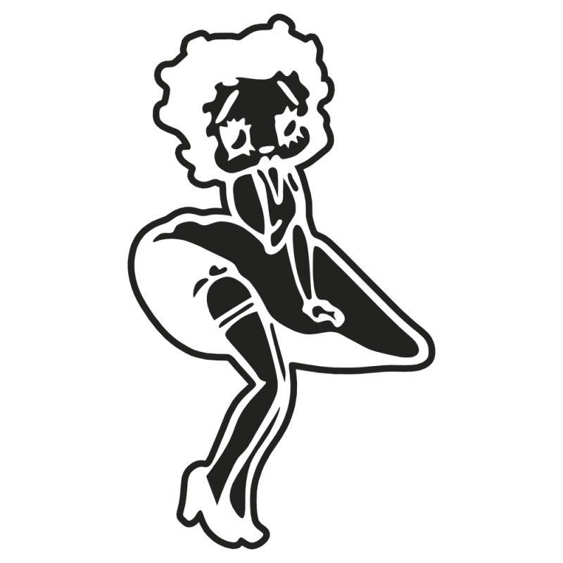 Sticker Betty Boop