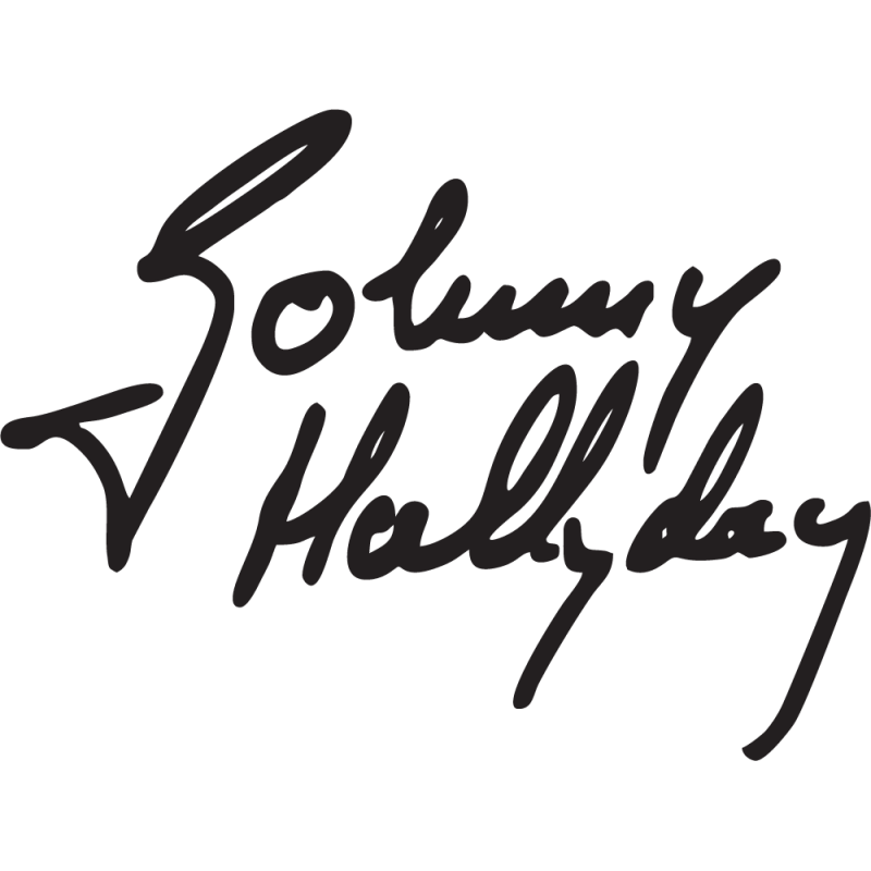 Sticker Johnny Hallyday